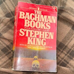 Stephen King 'The Bachman Books' Red Paperback